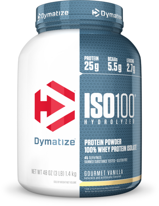 Dymatize ISO100全分離乳清蛋白粉 香草口味, 1.4公斤, 1個