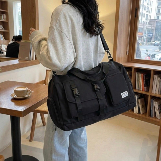 Bliss 여행 최적화 캐리어 결합 신발 분리 보스턴백