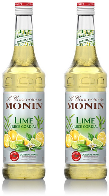 모닌 라임주스 코디얼 시럽 700ml 2개