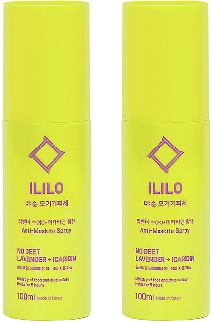이리로 모기기피제 온가족 벌레 진드기 해충 퇴치 미스트 모기퇴치제, 2개, 기피제(미스트)
