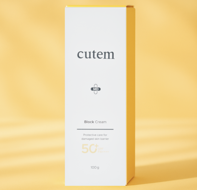 큐템 블록크림 MD 대용량 100g, 1개