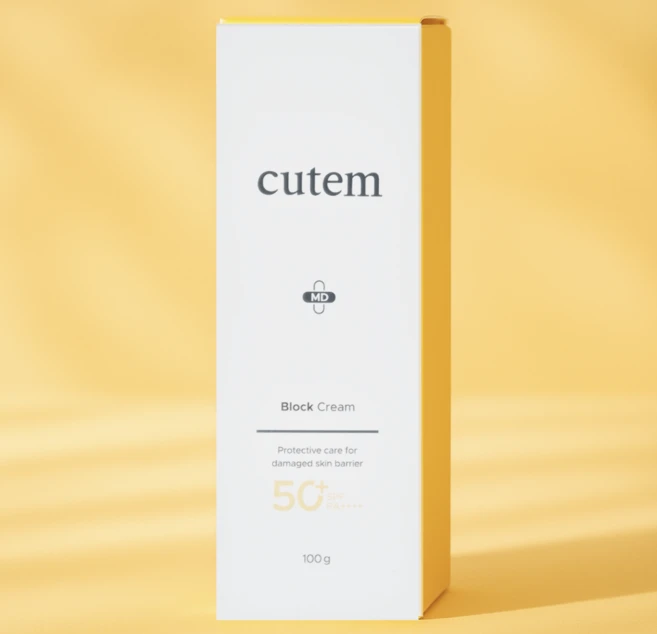 큐템 블록크림 MD 대용량 100g, 1개 - 쿠팡