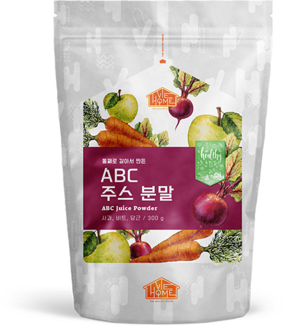 건강한우리집비옴 통째로 갈아서 만든 ABC주스분말, 1개, 300g