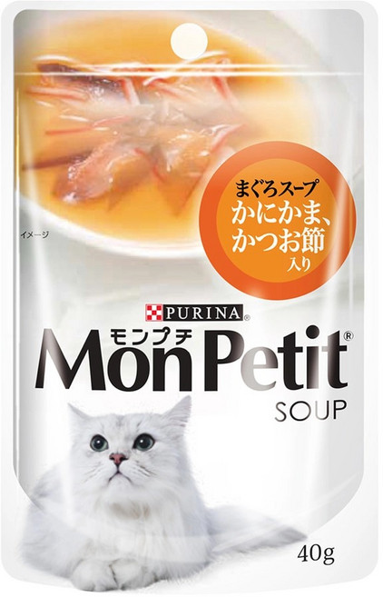 Mon Petit 貓倍麗 特尙品味主食貓餐包, 40g, 1包