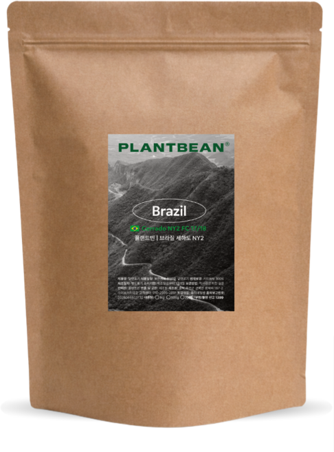 [산미없는] 브라질 세하도 NY2 원두커피 1kg 중강배전 구수 초코 다크, 1개, 홀빈(분쇄안함)