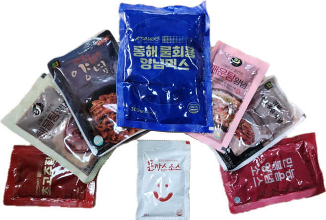 (한국소스) 필요한것만 골라담는 기획전 초장 물회 매운탕 해물탕 볶음소스 캠핑용 마트용, 만능볶음 양념소스70g, 1개