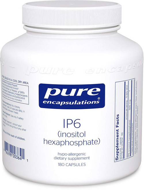 Pure Encapsulations IP-6肌醇六磷酸無麩質膠囊, 180顆, 1罐