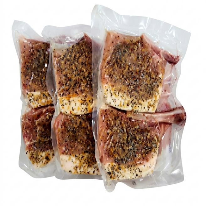 [피크닉 캠핑엔 바베큐 세트] 시즈닝 돈마호크 한돈_1.2kg, 1개, 1.2kg