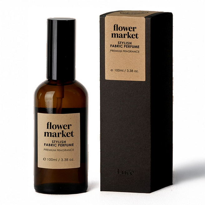 스타일리시 패브릭 퍼퓸 섬유향수 스프레이, 플라워 마켓, 1개, 100ml