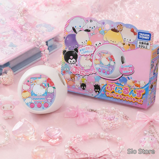 타카라 토미 푸니 룬즈 말랑쁘니 산리오 콜라보 가챠 게임기 다마고치 일본 2025년 우수상