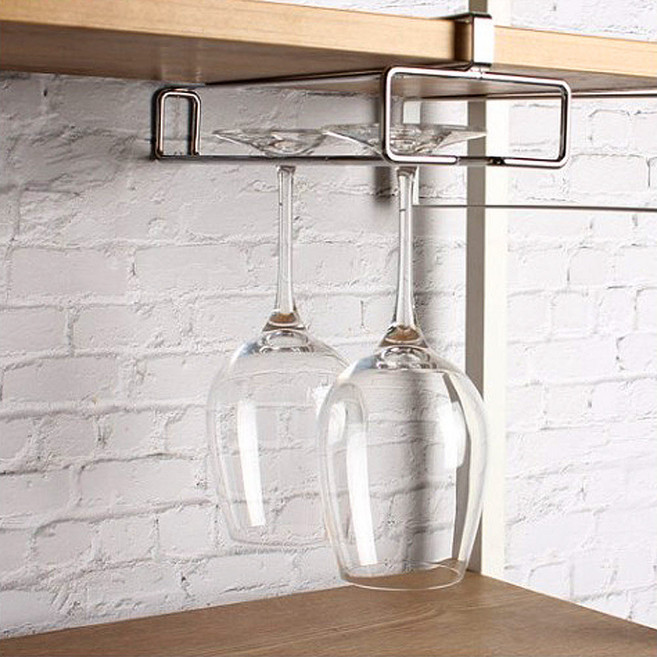 토탈하우스 레벤호프 스텐 와인잔걸이 1P 와인잔거치대 0040 스텐레스 와인잔랙, 1개