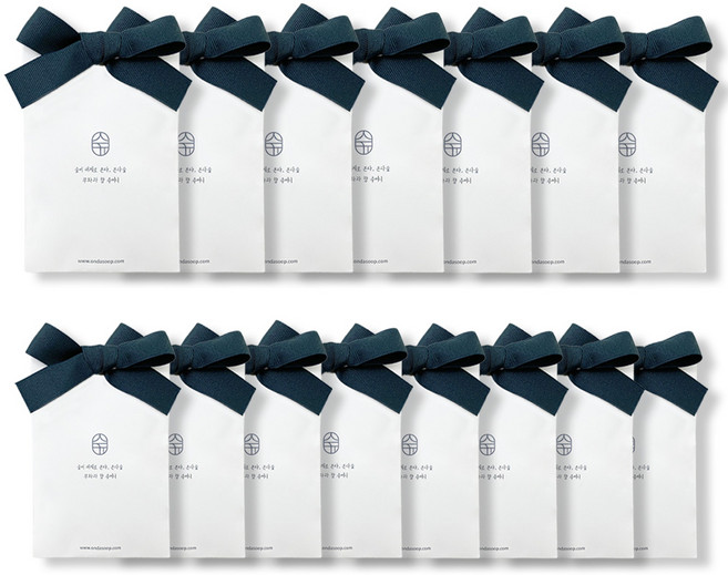 온다숲 우드칩 사쉐 옷장 방향제 본품, 10g, 15개, 무화과향