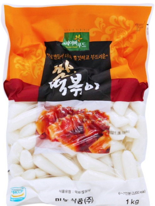 식당용 쌀떡 1kgX10봉 떡볶이떡 부대찌개 찜닭 사리용 대용량 10kg, 1kg