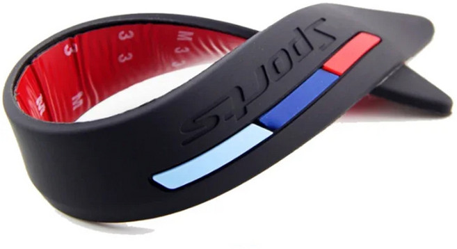 셀렉트템 자동차 휀다 몰딩 고무몰딩 가니쉬 흠집 스크래치방지 도어가드 익스테리어, 2세트, 블랙