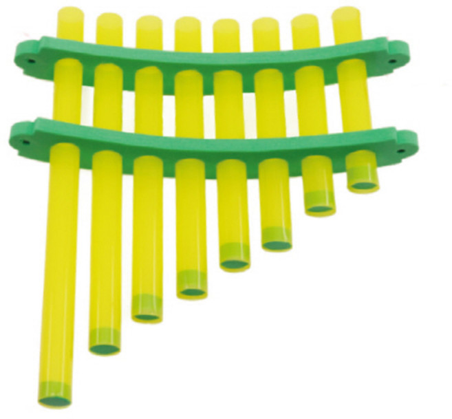 k2 팬플룻 만들기(목걸이)(4인 세트) 초등 DIY만들기 교육 실험키트, 단품