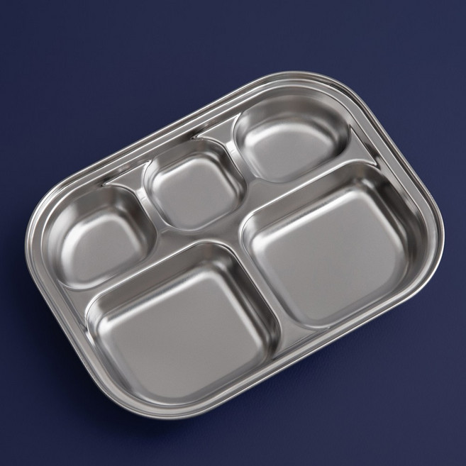 패블러스 유아용 어린이집 식판 10개 세트 스텐레스 도시락