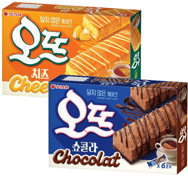 오리온 오뜨 (쇼콜라 150g+치즈 144g), 1세트