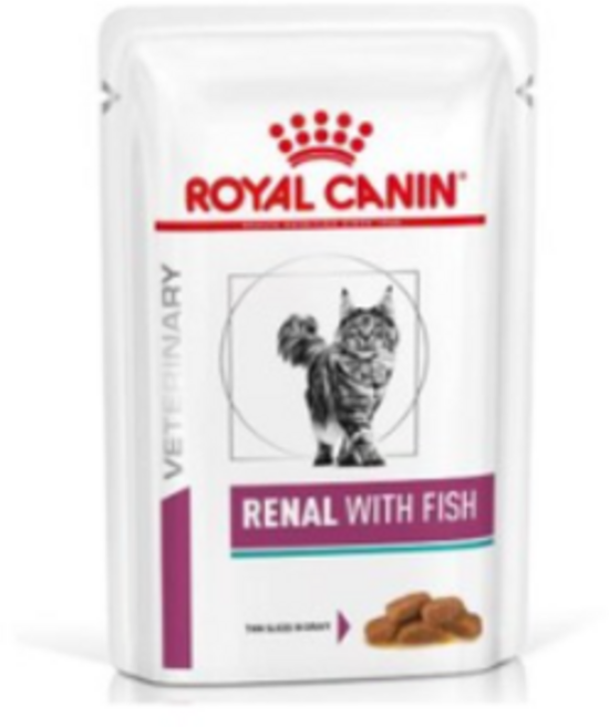 로얄캐닌 캣 레날 피쉬 파우치 85g+12CAT renal fish pouch, 혼합맛, 85g, 1개