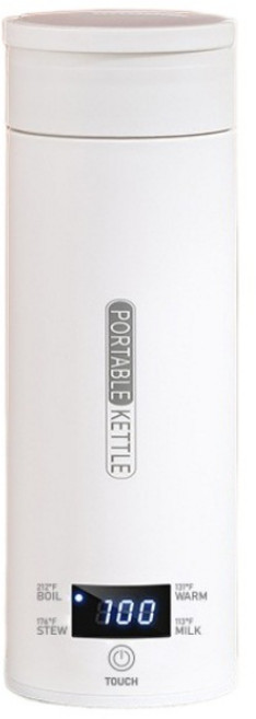 휴대용 전기포트 소형 전기포트 주전자, 흰색, 1개