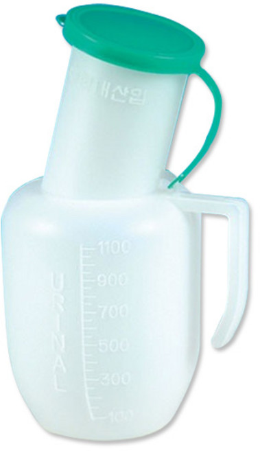 환자용 플라스틱 통 소변기 HD-URM-11, 1개