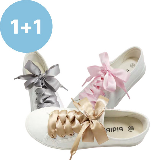 [2세트]도치코 슈레이스 신발끈 운동화 신발 리본끈 신발꾸미기 신꾸