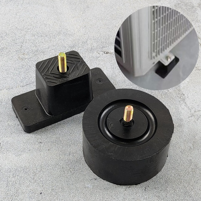 실외기 고무 발 받침 진동 고정 소음 거치 에어컨 패드 바닥 다리 방지