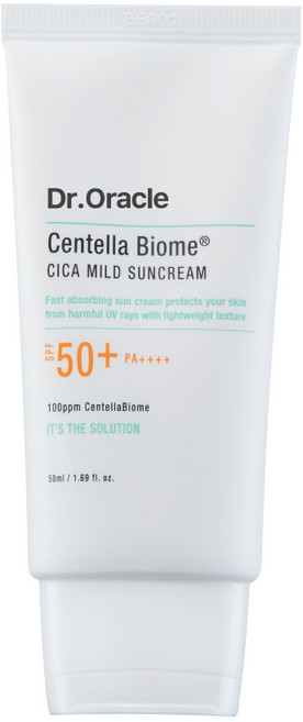 센텔라바이옴 시카 마일드 선크림50ml SPF50+PA++++, 50ml, 1개