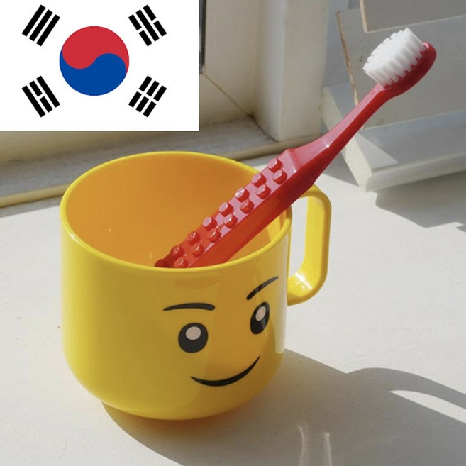 옥스포드 어린이 유아 칫솔 양치컵 세트 어린이집 유치원 초등학교, 1세트, 1개입