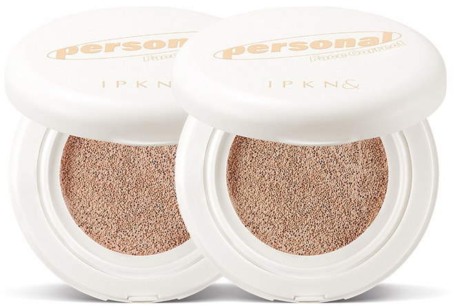 입큰 퍼스널 톤 커버 쿠션 15g, 본품 21호, 2개