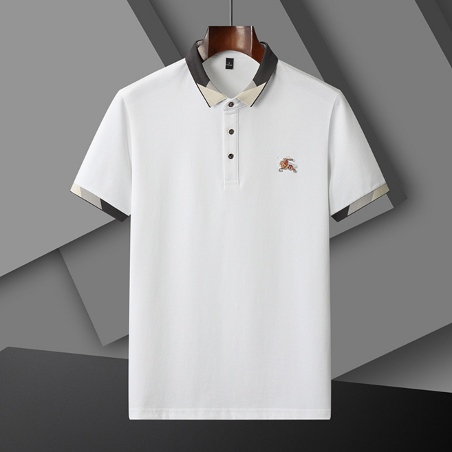 夏季輕奢商務POLO衫男短袖翻領休閒上衣