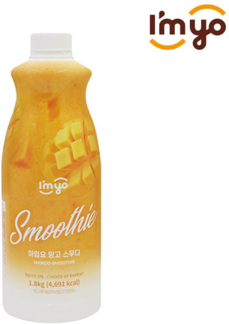 아임요 망고 스무디 1.8kg, 1개, 1개