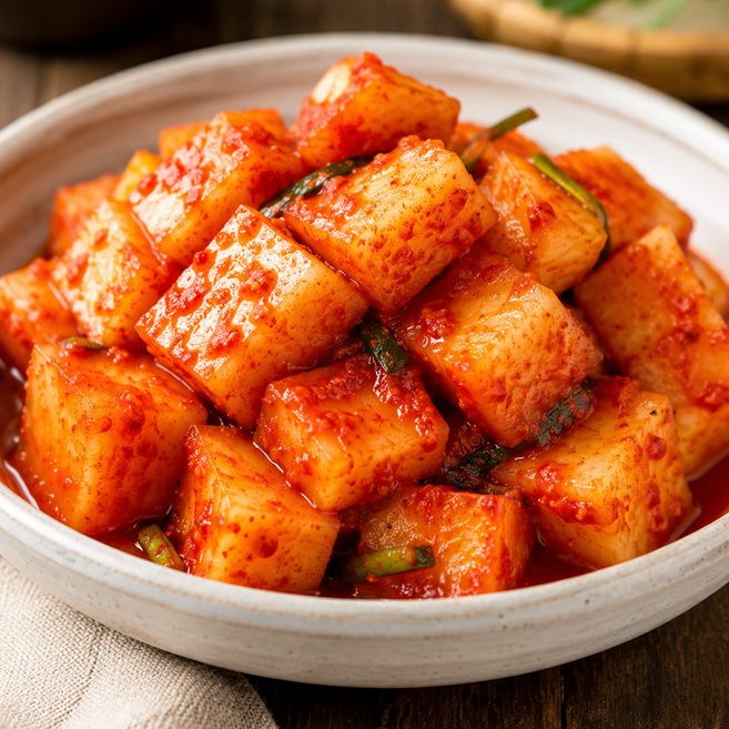 시원 깍두기 무 김치 HACCP인증, 1개, 10kg