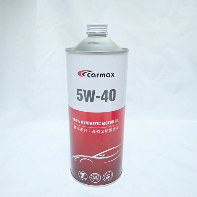 carmax 5W-40 長效合成機油, 1個, 5W-40 機油,單瓶/4瓶內可選超商