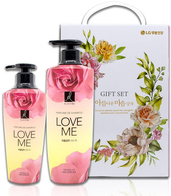 샴푸 엘라스틴 퍼퓸 600 + 세트 400_(7개입), 본상품, 1