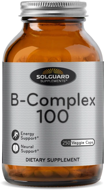 Solguard B-콤플렉스 100 베지 캡슐, 1개, 250정 - 쿠팡