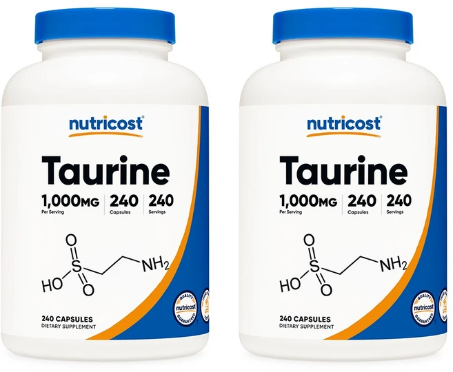 뉴트리코스트 타우린 1000mg 240캡슐 x 2통, 240정, 2개 - 쿠팡