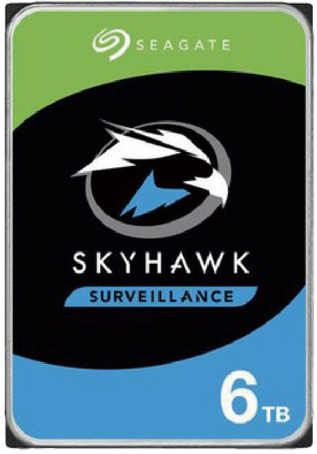 Seagate希捷 SkyHawk監控鷹(ST6000VX009) (ST6000VX001) 6TB 3.5吋監控系統硬碟, 1個, 數量
