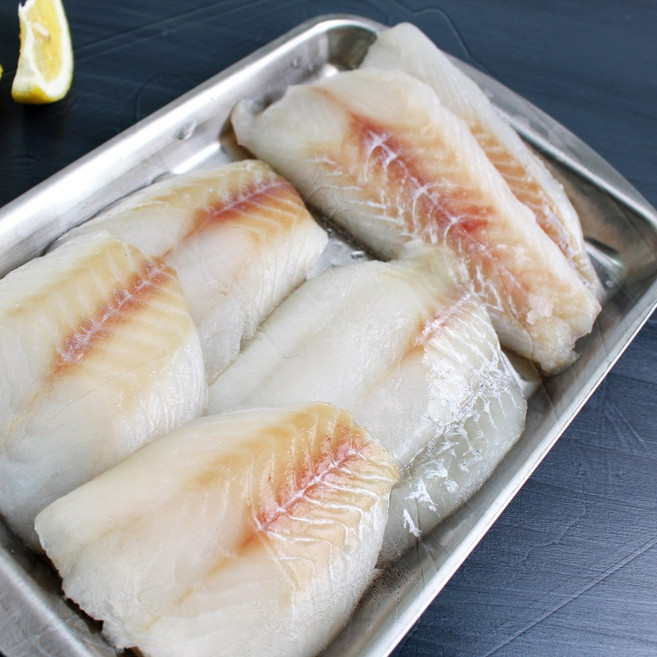 바다받아 명태포 동태포 슬라이스 업소용 도매, 700g, 10개