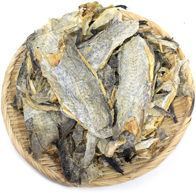 명태껍질 500g 대용량 황태 명태 북어 껍질 껍데기 쪽빛누리, 1개