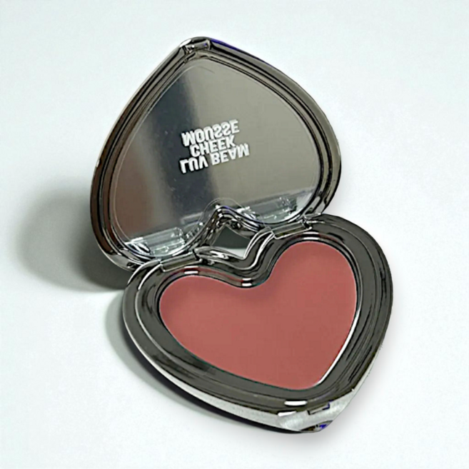 (정품)Lilybyred LUV BEAM CHEEK MOUSSE 릴리바이레드 러브빔 치크무스, 1개, 석류무스