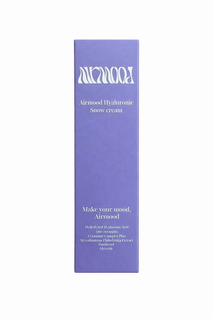 에어무드 히알루로닉 스노우 크림 AIRMOOD 승무원 크림 화잘먹 속광 보습 윤기부여 흡수력 유수분밸런스조절 피부진정 주름개선 기능성 촉촉 저자극, 1개, 50ml - 쿠팡
