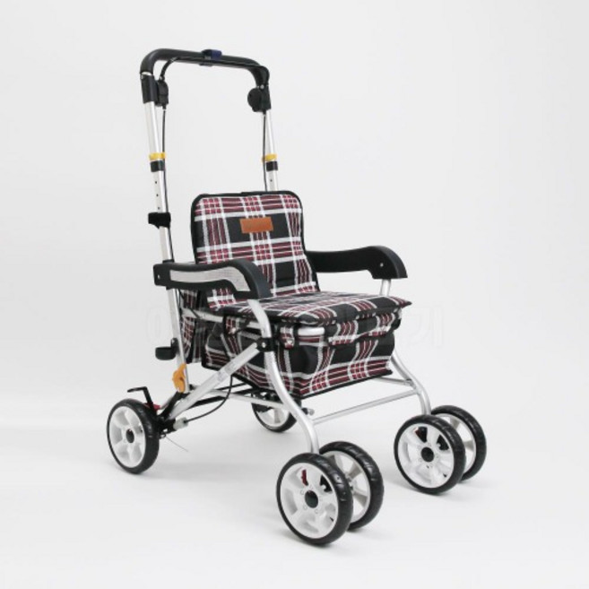 DS 디에스메디텍 실버카 DS-하이카 (7인치) 노인 보행기 할머니 유모차 보행차, 1개