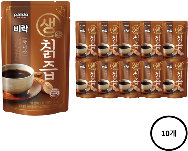 팔도 비락생칡즙 100ml x10, 10개