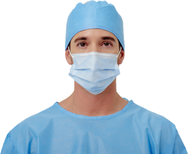 세종헬스케어 방역 보호구 일회용 의사용 의료용 수술 수술실 위생 모자 수술캡 서전캡 닥터캡 의사용캡 일회용캡 블루 100장