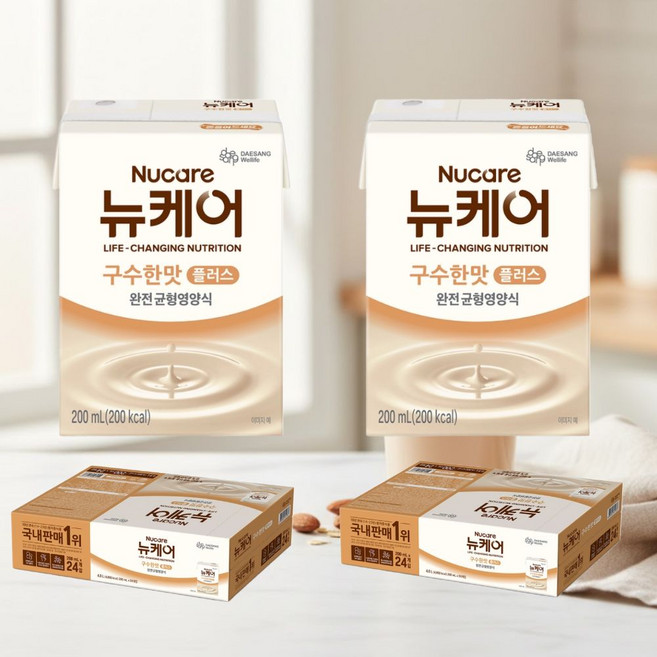뉴케어구수한맛 뉴케어 구수한맛 200ml 뉴케어고단백 암환자영양식, 48개