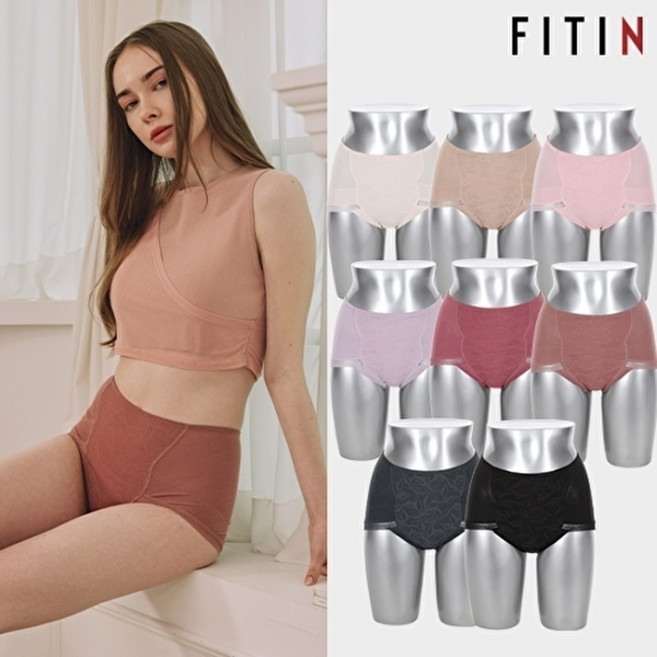 피트인 (신상 기획특가) NEW 레이스 쏙 코튼혼방 힙업 보정팬티(8종)