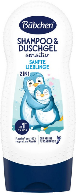 뷔센 키즈 샴푸&샤워 센서티브 230ml, 1개