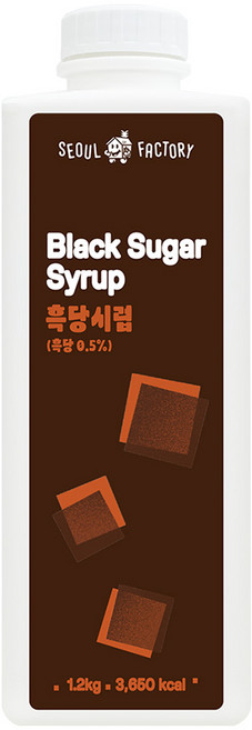 서울팩토리 흑당시럽 1.2kg, 1개