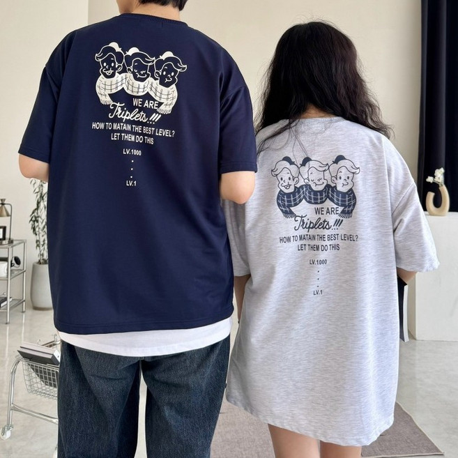 ANSR Store 圍巾小男孩LEVEL短T 3色 寬鬆版 OVERSIZE 情侶 細絨 韓系 短T