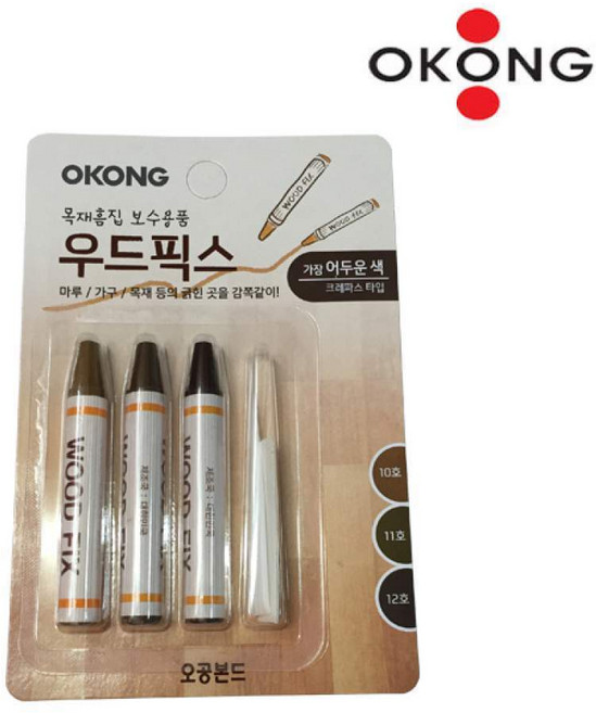 가구기스 마루흠집 보수제 본드 유리접착제 목공용본드 PVC본드 강력접착테이프 강력, 가장어두운색, 1개